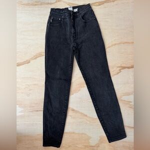 Moschino VTG 90’s Rare Y2K High Rise Black Jeans Italian Size 31 (see photos)